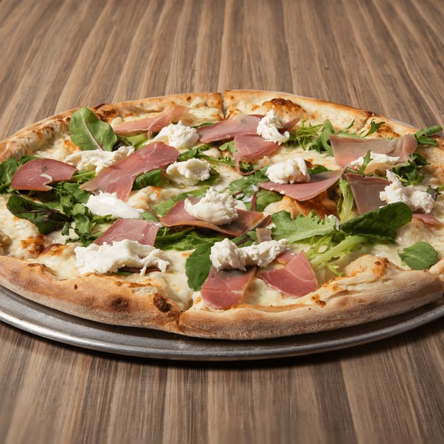 Burrata Pizza.