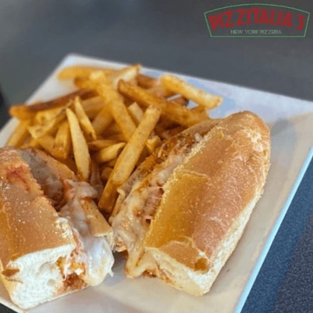 Eggplant Parmigiana Sub.