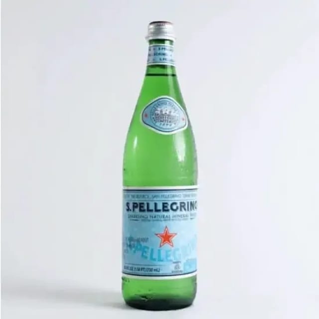 San Pellegrino Water.