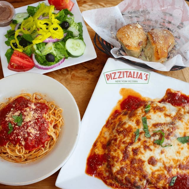 Eggplant Parmigiana.