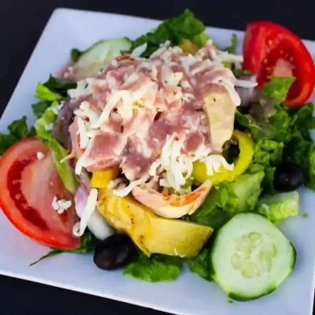 Side Antipasto Salad.