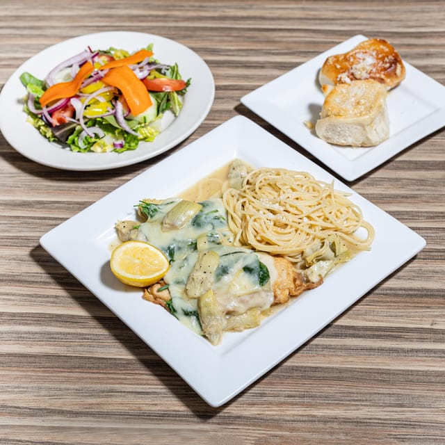Chicken Florentine.