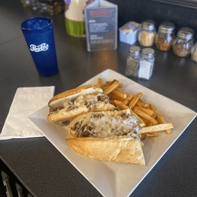 Philly Cheesesteak Sub.