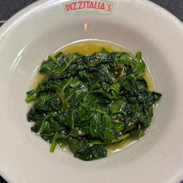 Sauteed Spinach.