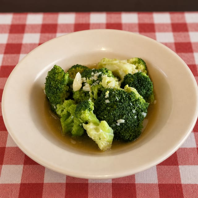 Sauteed Broccoli.