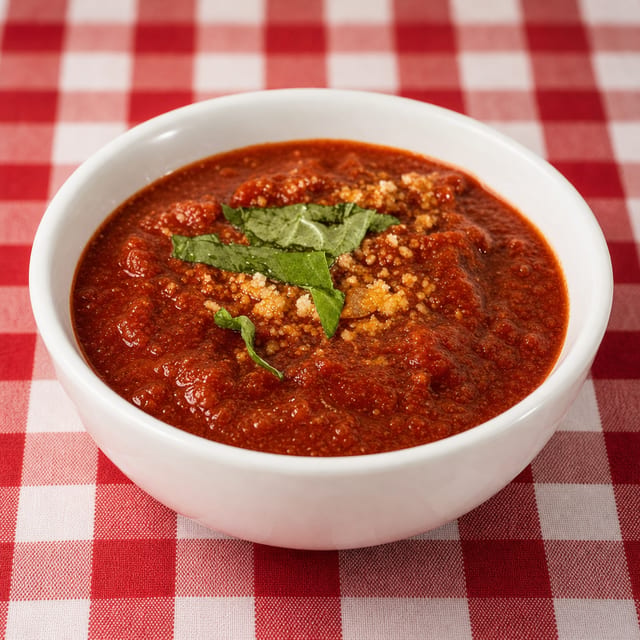 Meat Sauce.